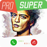 Fake Call Bruno Mars icon