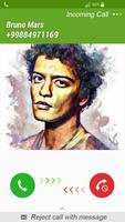 Fake Call Bruno Mars Affiche