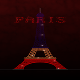 Fireworks Tower Eiffel 3D