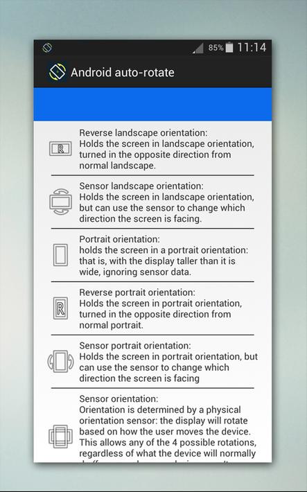 Auto-rotate screen Android APK for Android Download