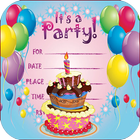 best invitation maker app Birthday Cards Maker icône