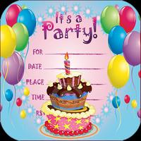 best invitation maker app Birthday Cards Maker Affiche