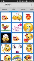 New Emoticons & Love Stickers screenshot 2