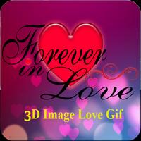 2018 3D images Love Gif & quotes Affiche