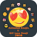 Animated Emojis & Love Emoji Gif &Love Gif Smiley APK