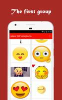 Animated Emojis & Love Emoji Gif &Love Gif Smiley capture d'écran 1