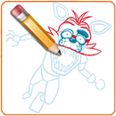 How to Draw Foxy FNAF Friends APK