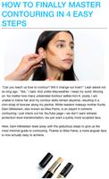 Poster Natural Makeup Contouring