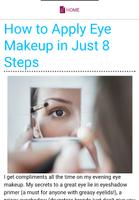 Makeup Courses Makeup lessons Affiche
