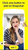 Friends for Snapchat ( AddSocial ) 스크린샷 1