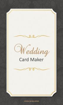 wedding card maker poster