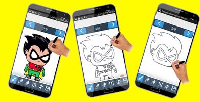 how to draw titan gow poster