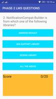 Phase -2 LMS Questions اسکرین شاٹ 2