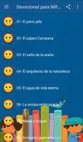 Devocional para niños Plakat