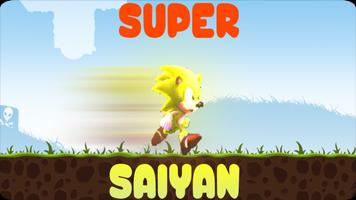 Sonic Super Saiyan Game Affiche
