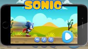 Sonic Run Game ポスター