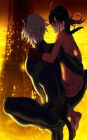 Ladybug And Cat Noir Wallpaper capture d'écran 2