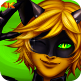 Cat Noir Wallpaper आइकन