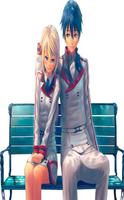 Couple Anime Wallpaper HD poster