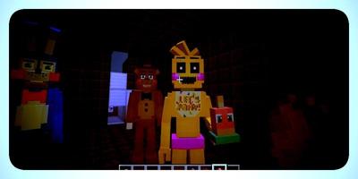 Addon FNAF mod for minecraft ảnh chụp màn hình 1