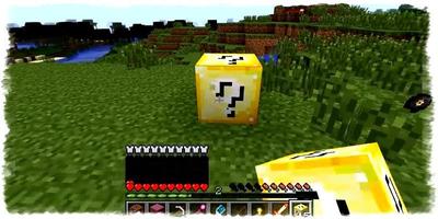 Lucky Block Mod For Minecraft постер