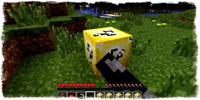 Lucky Block Mod para Minecraft imagem de tela 1