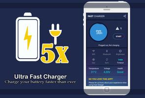 Ultra Fast Charger : Super 5x Fast โปสเตอร์