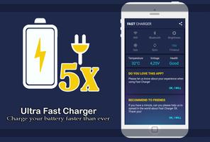 1 Schermata Ultra Fast Charger : Super 5x Fast