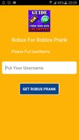Robux and TIX For Roblox Prank capture d'écran 1
