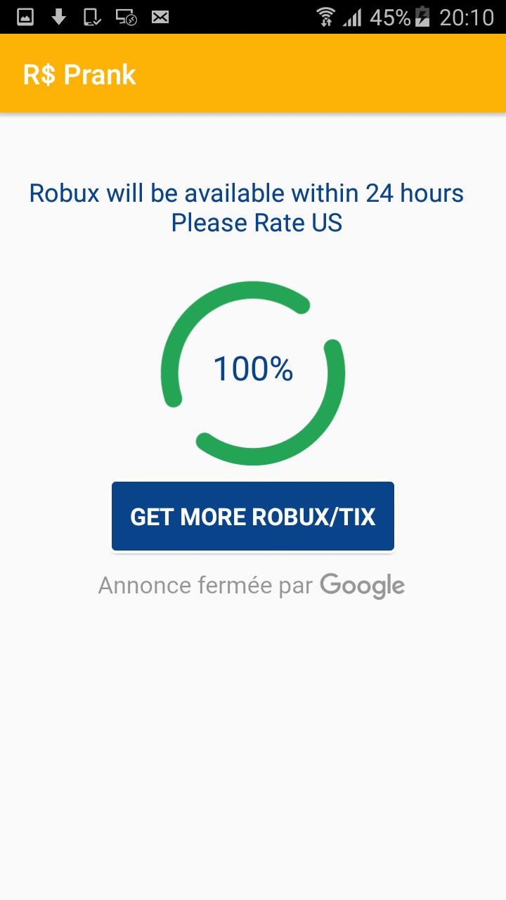 Robux And Tix For Roblox Prank For Android Apk Download - tix to robux exchange rate
