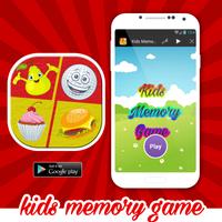 Educative Memory Game For Kids Affiche
