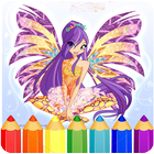 How To Color Winx Club -Winx Club Games آئیکن