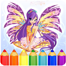 How To Color Winx Club -Winx Club Games APK