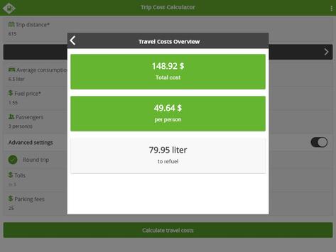trip cost calculator for android apk download