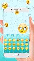 blue drop keyboard theme اسکرین شاٹ 1