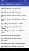 Python  programming screenshot 3