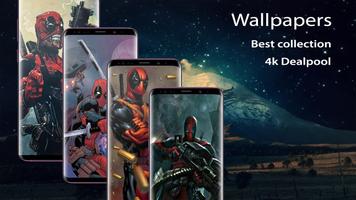 Wallpaper Deadpool HD 4K poster