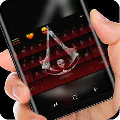 Baixar Skull Death Totem Keyboard Theme Dark Night APK