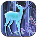 Purple Deer Elf Fairy Theme APK