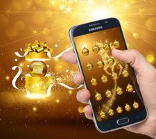 Golden Deer Shining Theme ảnh chụp màn hình 1