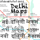 Delhi Metro Map icône