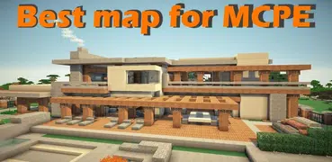 Luxury mansion map for Minecraft PE