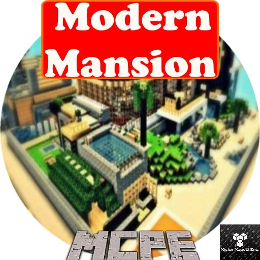 Luxury mansion map for Minecraft PE