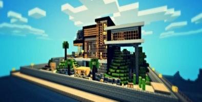 Роскошный особняк карта для Minecraft PE скриншот 2