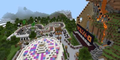 Парк с приключениями Minecraft PE تصوير الشاشة 2