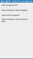 Delta Immigration Bd capture d'écran 1