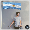 Argentina Flag In Your picture : Photo Editor