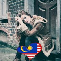 Malaysia Flag Heart Effect : Photo Editor captura de pantalla 1