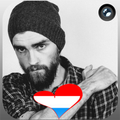 Luxembourg Flag Heart Effect : Photo Editor