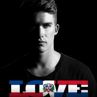 Dominican Flag Love Effect : Photo Editor पोस्टर